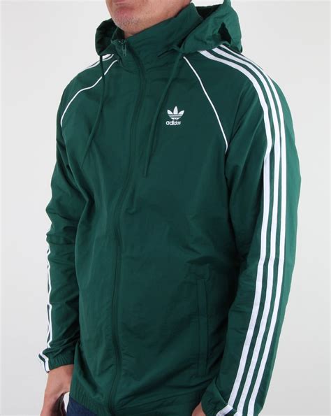 adidas windbreaker lila grün|Adidas windbreaker hooded jacket.